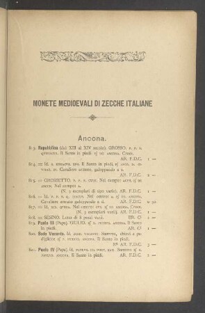 Monete medioevali di zecche italiane