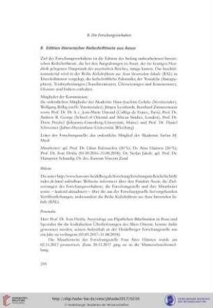 9. Edition literarischer Keilschrifttexte aus Assur