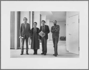 Fraktion der Grünen Liste (Die Grünen) in der Bremischen Bürgerschaft (Olaf Dinné, Delphine Brox, Axel Adamietz, Peter Willers v. l. n. r.), Bremen