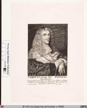 Bildnis Charles Patin