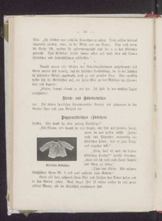 Strick- und Häkelarbeiten