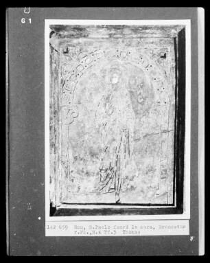 Porta Sacra: Thomas (rechter Flügel, Reihe 4, Tafel 3)