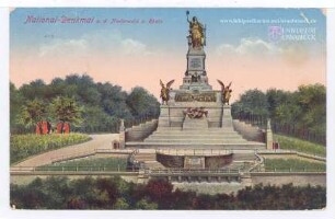 National-Denkmal a. d. Niederwald a. Rhein.