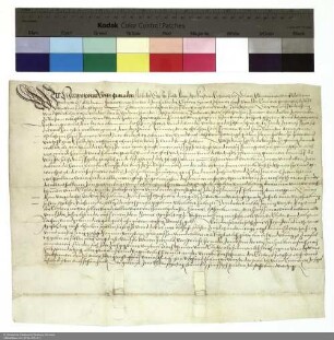 Philipp [Schenck zu Schweinsberg], Abt zu Fulda und Inhaber des Klosters Johannesberg, verleiht zwei Wiesen in Welkers