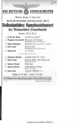 Volkstümliches Symphoniekonzert