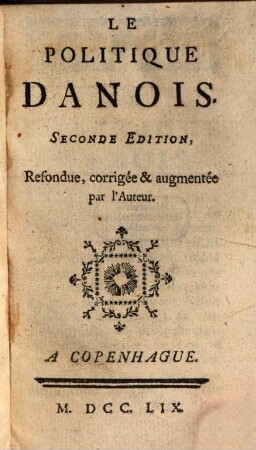 Le Politique Danois