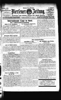 Viersener Zeitung : aelteste Zeitung des Dreistädtegebietes, verbunden mit der "Wacht" in Dülken und Süchteln