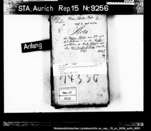 Die Reparatur der Deiche und Siele nach der Sturmflut im Amt Weener