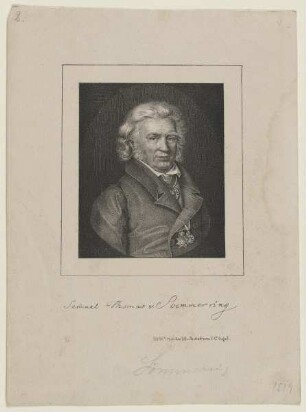 Bildnis des Samuel Thomas von Sömmerring