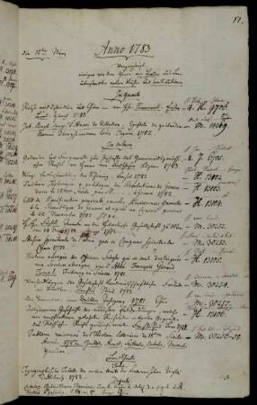 Verzeichniß einiger von dem Herrn von Haller aus Bern übersandten neuen Bücher und Continuationen.