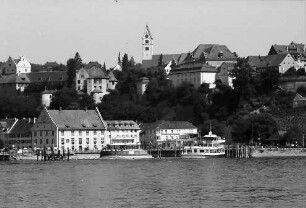 Meersburg: Seeansichten: Schloss, Hafen u.a.