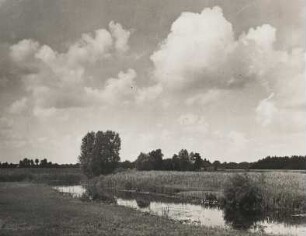 Mark Brandenburg. Neumark. An der Eilang, dem rechten Nebenfluss der Oder bei Reppen