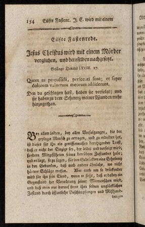 154-165, Eilfte Fastenrede.