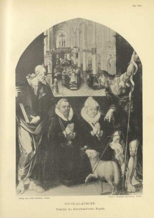 Taf. XIII. Nicolai-Kirche. Votivbild der Kötteritzsch'schen Kapelle