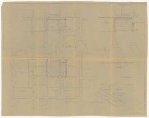 Techn. Verwaltungsgebäude [Luftschutzraum], Lageplan