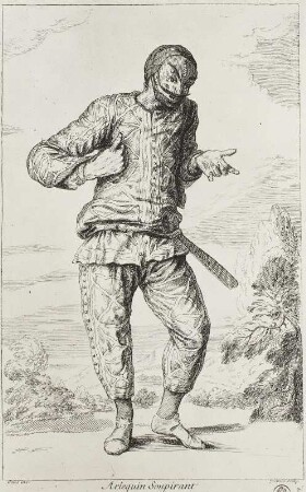 Arlequin Soupirant (der seufzenden Harlekin)