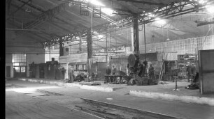 RAW Stuttgart Nord Wagenhalle Schlosserrei Schweißstand Arbeiter