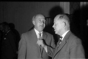 9. Tagung 1959 Physiker: Werner Heisenberg, R. Mecke