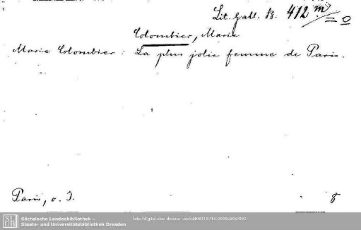 Literatura Gallica B 0412.m