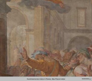 Zyklus mit Martyrien der Apostel und Tugendallegorien : Martyrium des Heiligen Matthäus
