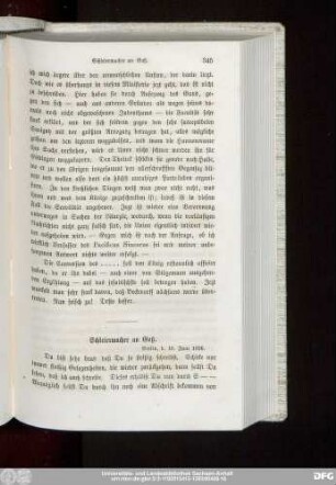 Schleiermacher an Gaß. Berlin, d. 18. Juni 1826.