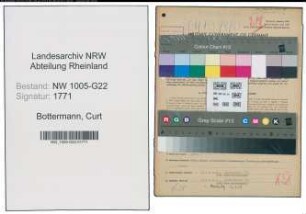 Entnazifizierung Curt Bottermann , geb. 12.05.1891 (Prokurist)
