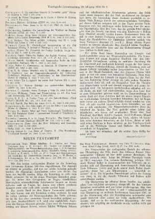 27-28 [Rezension] Lietzmann, Hans, Kleine Schriften ; II: Studien zum Neuen Testament, III: Studien zur Liturgie- und Symbolgeschichte zur Wissenschaftsgeschichte
