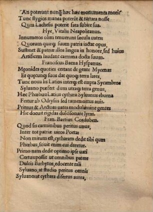 Panegyris Ill. Princ. Mathio Longo, Imp. Caes. Maximiliani Aug. legato dicta