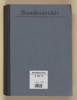 Verzeichnis der Gemälde aus dem Münchner Führerbau: Bd. 4 / 3