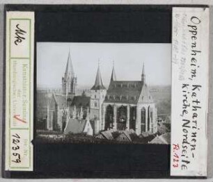 Oppenheim: Katharinenkirche von Nordwesten