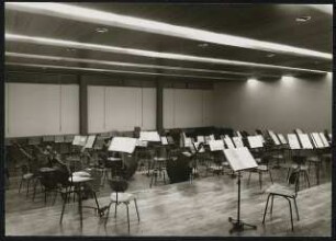 Stadthalle (auch: Mercatorhalle), Duisburg: Orchesterprobesaal Erdgeschoss