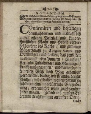 Notandum