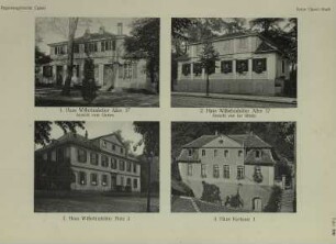 Verputzte Fachwerkbauten