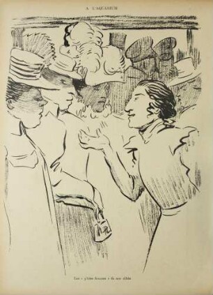 Félix Ier chez Nicolas II. Croquis humoristiques du Voyage du Président de la République