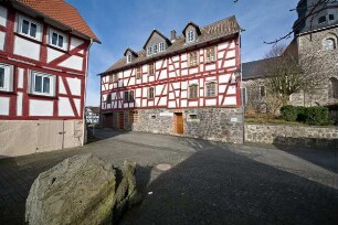 Ehemalige Schule; Allendorf / Lumda, Kirchstraße 42