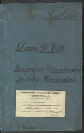 Berufung von Ordensschwestern