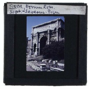 Rom, Forum Romanum,Rom, Septimius Severus-Bogen