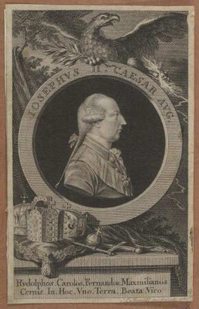 Bildnis des Iosephvs II., Caesar Avg.
