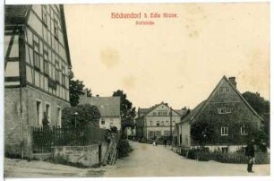 Höckendorf. Bei Edle Krone, Dorfstraße