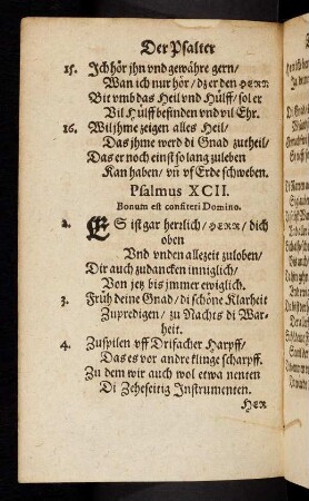 140v-150v, Psalme XCII-CI