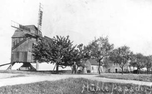 Thümmlitzwalde-Papsdorf. Bockmühle, Ansichtskarte, Repro