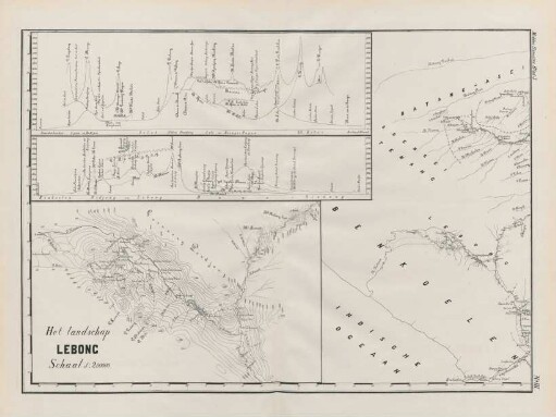 No. III. Midden-Sumatra. Blad 3. Het landschap Lebonc