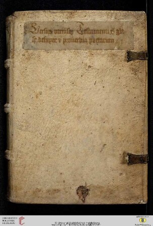 Petrus de Riga ; Stephanus Langton ; Florilegia