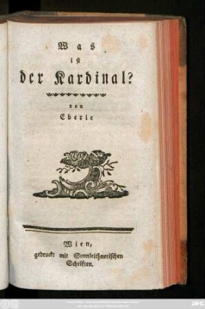 Was ist der Kardinal?