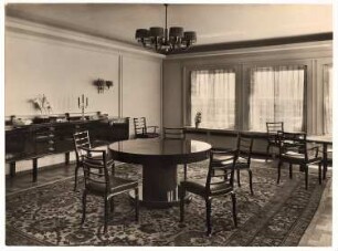 Zuckerraffinerie Fr. Meyers Sohn, Tangermünde Direktorwohnhaus: Direktorwohnhaus Speisezimmer