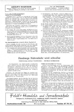 Hamburgs Nahverkehr wird schneller