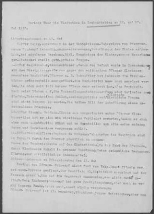 Grabenstetten: Visitationsbericht 1937