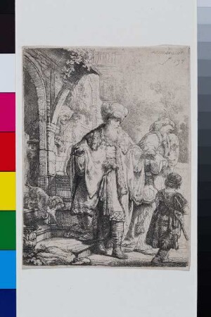 Abraham verstößt Hagar und Ismael