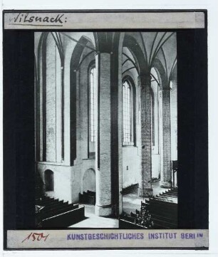 Bad Wilsnack, Wunderblutkirche : Innenansicht
