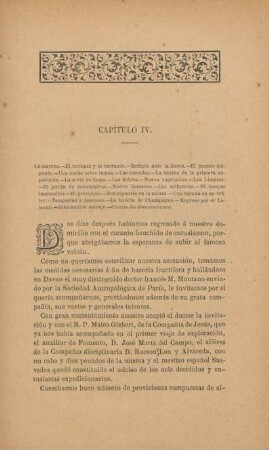 Capítulo IV. La marcha ...